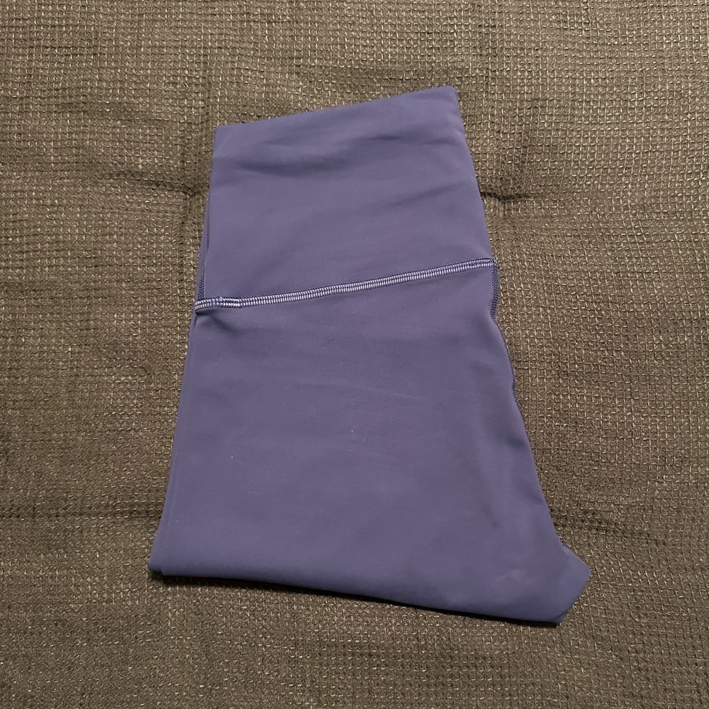 VEUC Lululemon Wunder Train High Rise 25” Pitch Blue